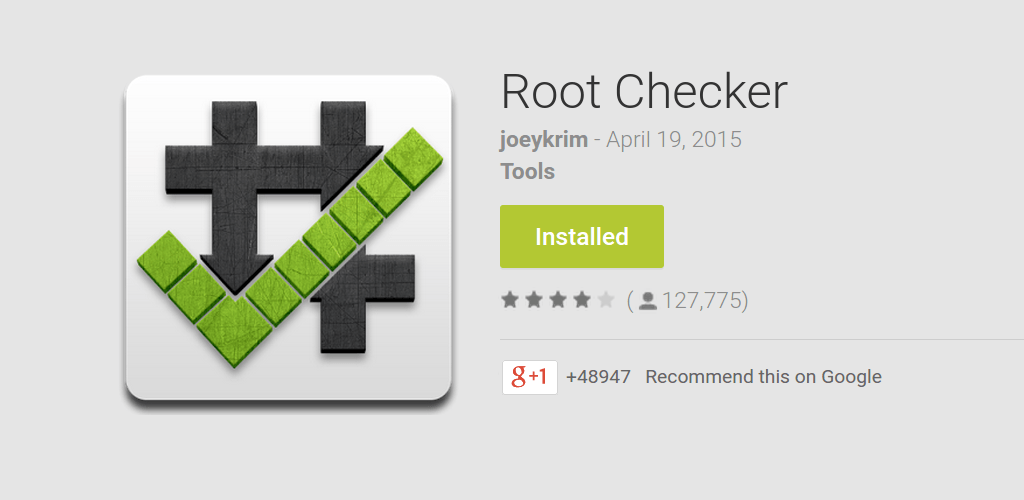 Root Checker - Apps on Google Play